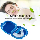 Щиток Для Десен 2 в 1, устройство против храпа и скребка зубов, для лучшего сна