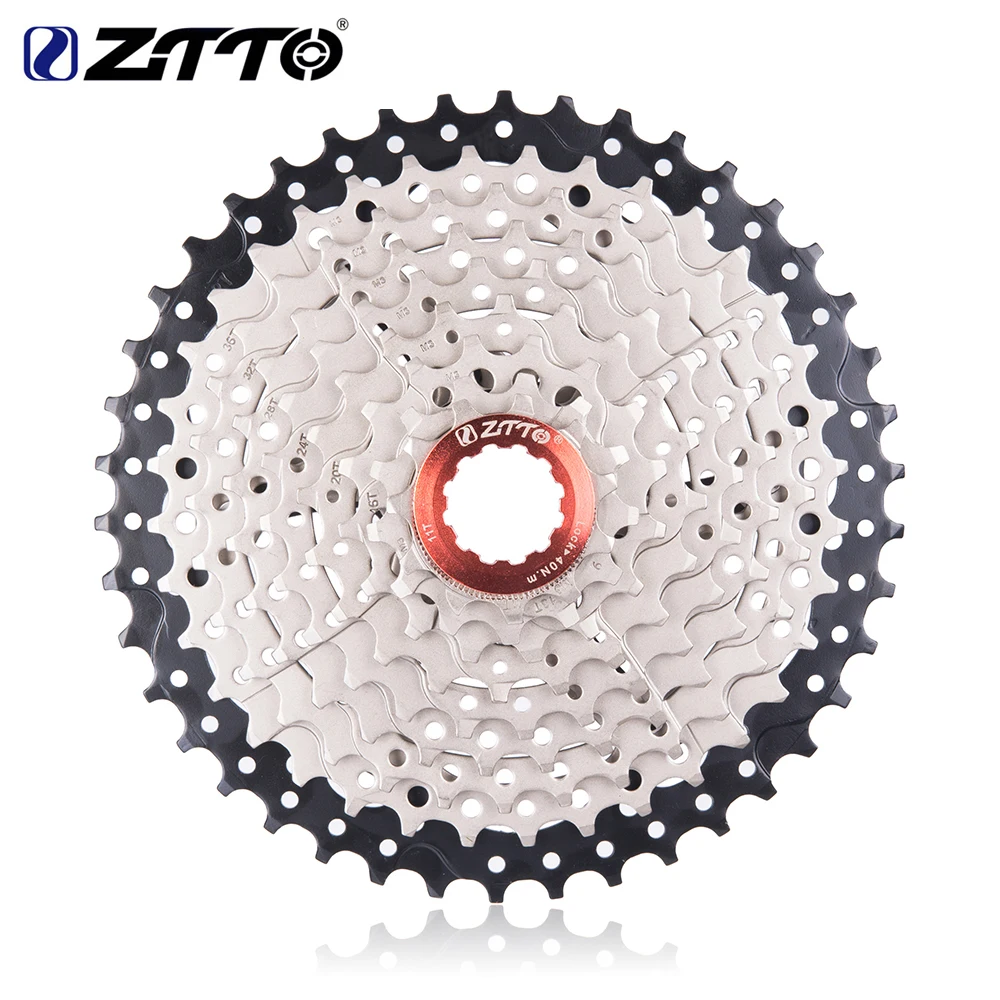 ZTTO MTB 9speed 11-40T 11-42T кассета 9speed 11-42 велосипед свободного хода 11-40 9s для M430 M4000 высококачественный Горный велосипед K7