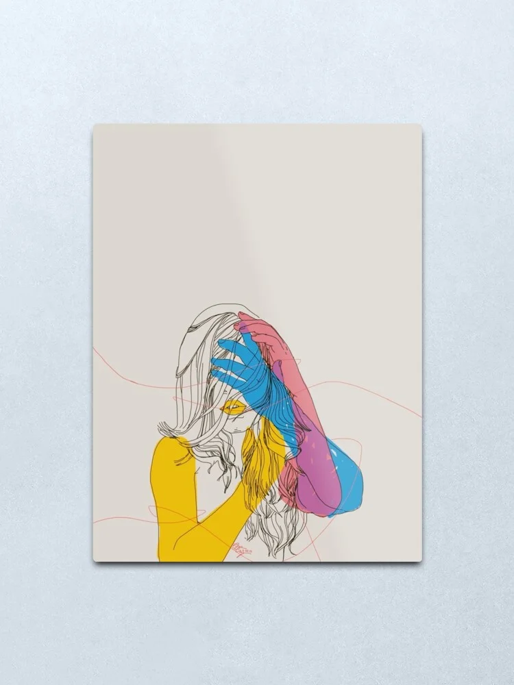 

Главный Автопортрет металлическая печать Жестяная Табличка домашний Настенный декор металлический художественный плакат