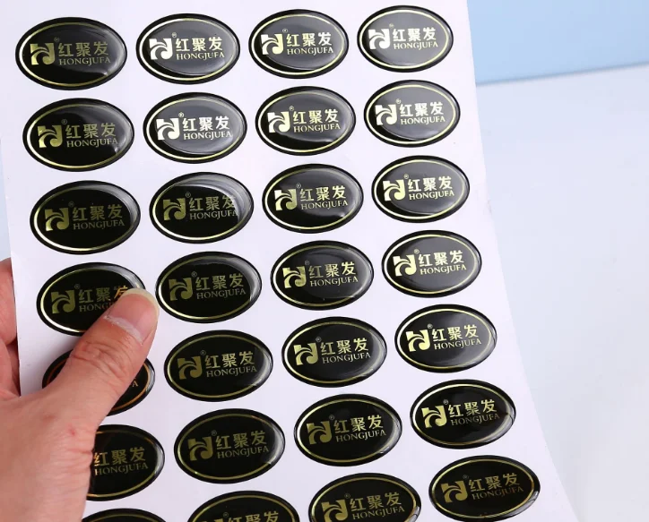 Конкурентная цена пользовательская 3D-печать этикеток из эпоксидной смолы --- C5040 |