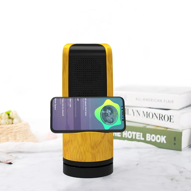 Bluetooth динамик 1 пара светодиодный светильник Bamboo трубка TWS беспроводной o для