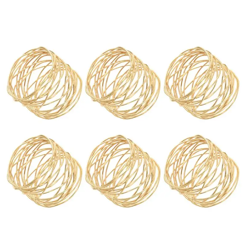 

1 Set Durable Fashionable Practical Lovely Napkin Buckle Napkin Ring Napkin Holders