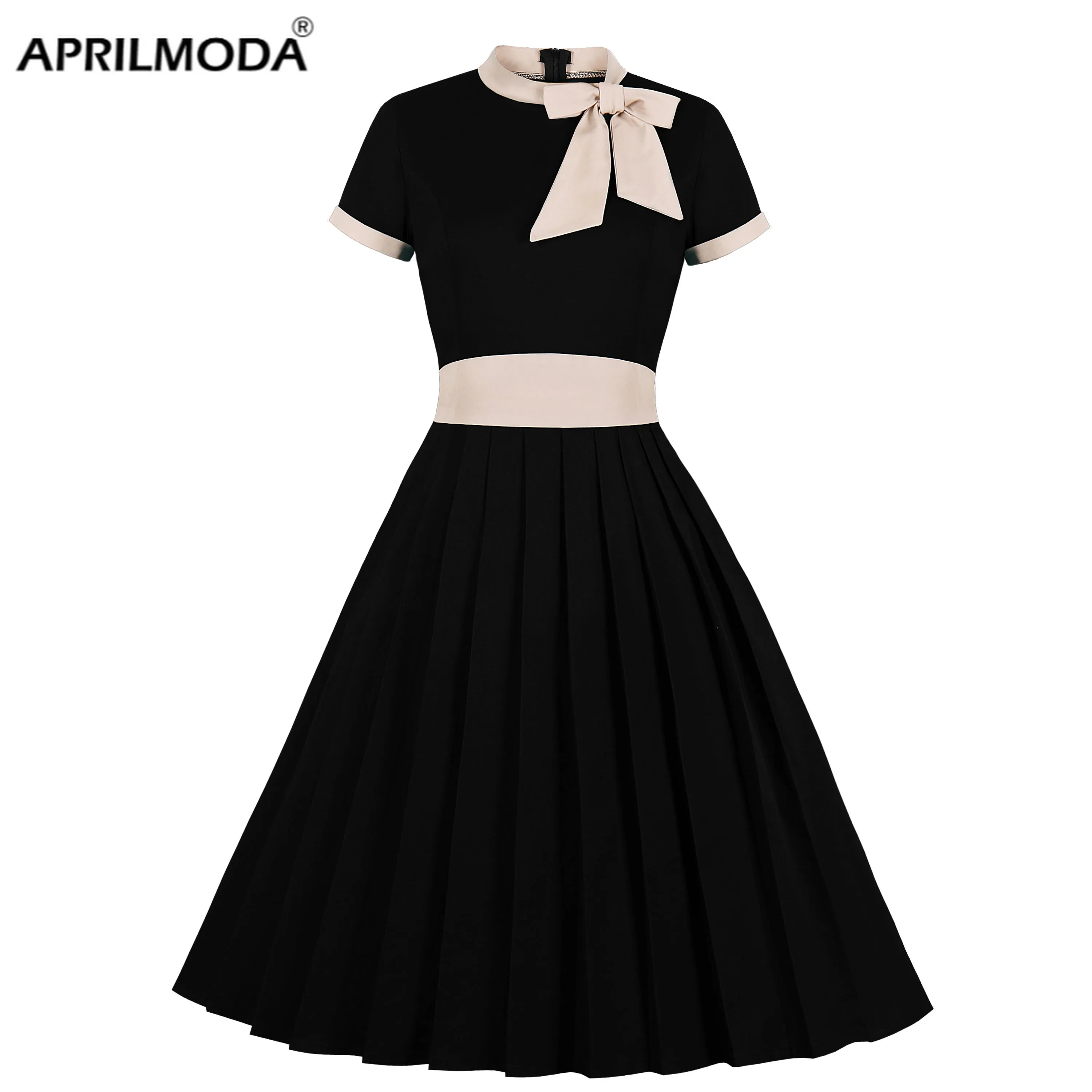 Размера плюс 4XL из кусков женское платье в ретро стиле бирюзовый элегантный