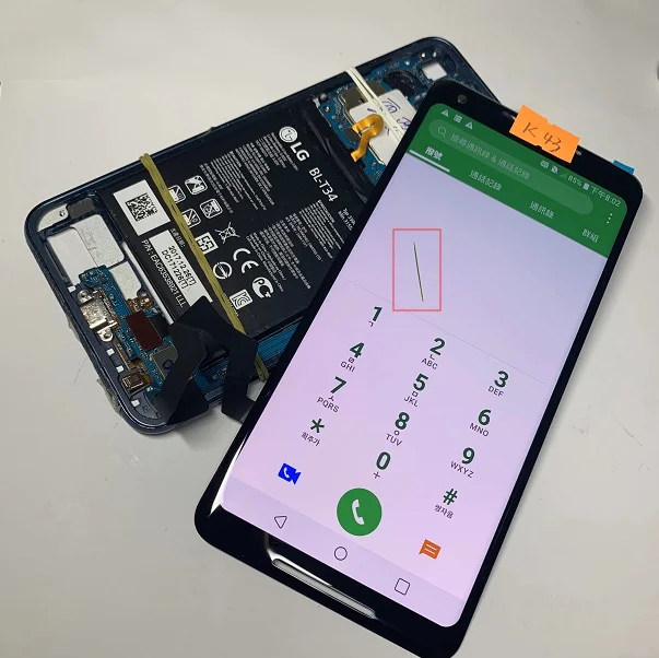 Для Google Pixel 2 XL ЖК-экран Замена с немного дефектом
