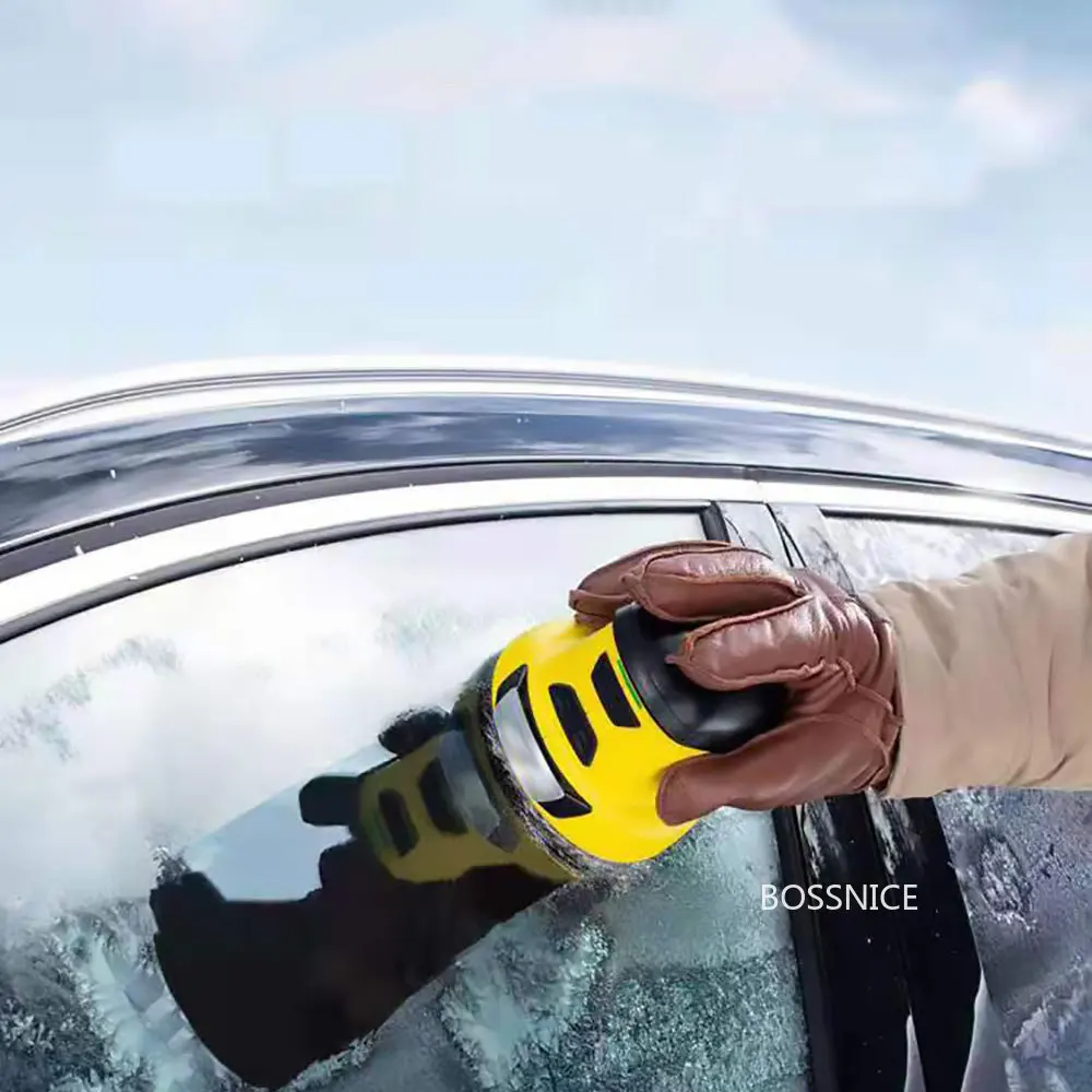 

Winter Car Windshield Ice Scraper Glass Snow Brush Rechargeable Deicing Device Frost Remover Winter Clean Tool Car Accessories
