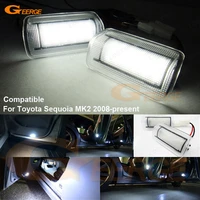 for toyota sequoia mk2 2008 present excellent ultra bright smd led courtesy door light bulb no obc error car accessories