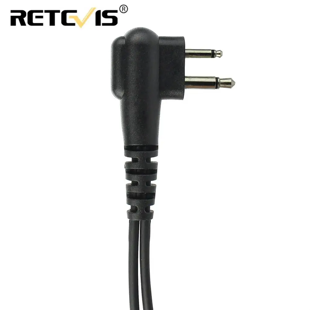 

2 Pin In Ear Earphone Walkie Talkie Earpiece Sports Headset PTT MIC for BAOFENG KENWOOD Retevis HYT Radio L3FE