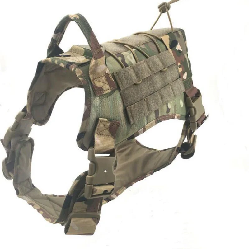 Tactical Military Army Police Dog Vest Hunting K9 Working Service Training Combat Harness Clothes Gear | Спорт и развлечения