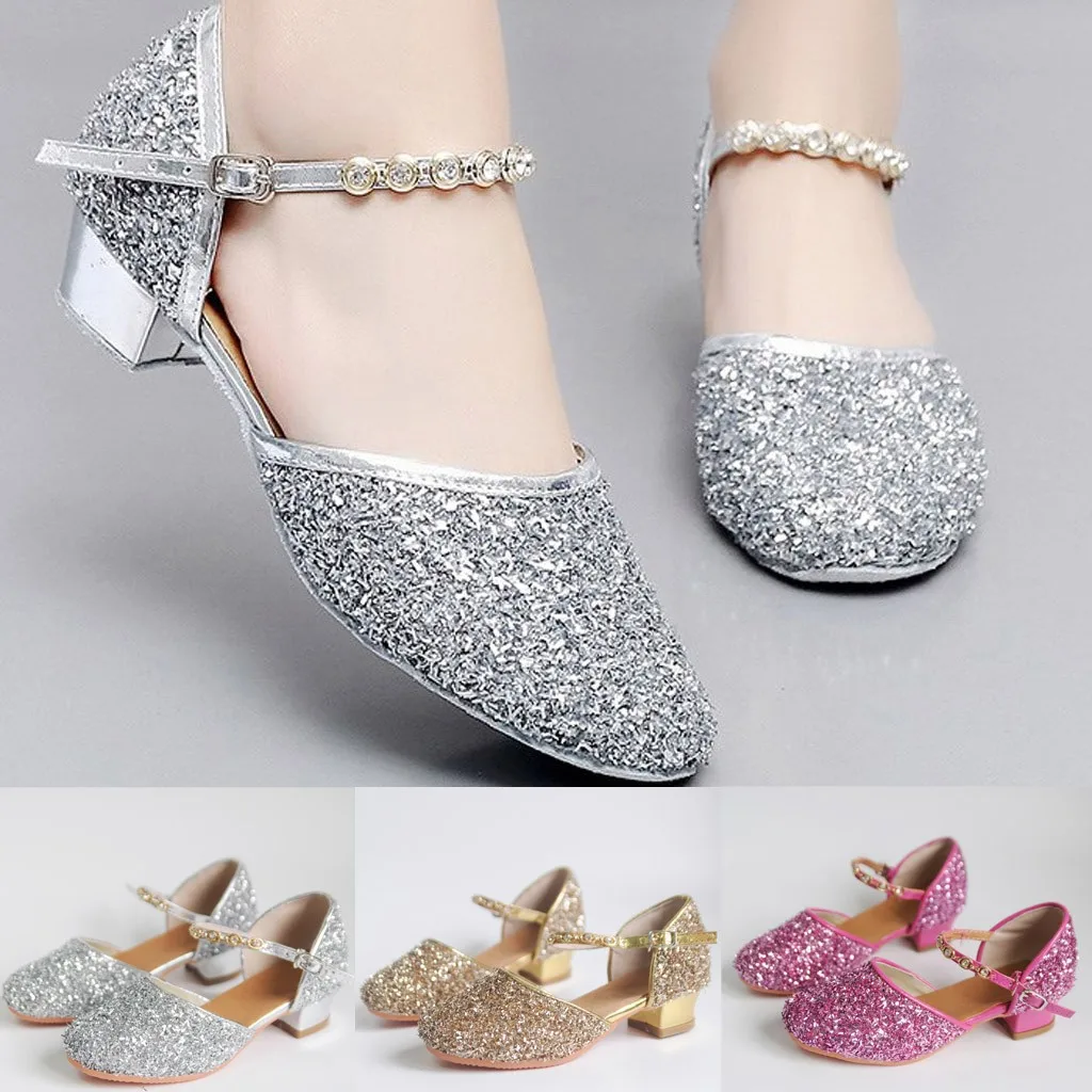 

Ladies Shoes Women Latin Dance Pumps Shoes chaussures femme Performance Sandals Mid Heel Soft Sole Beginner Single Shoes
