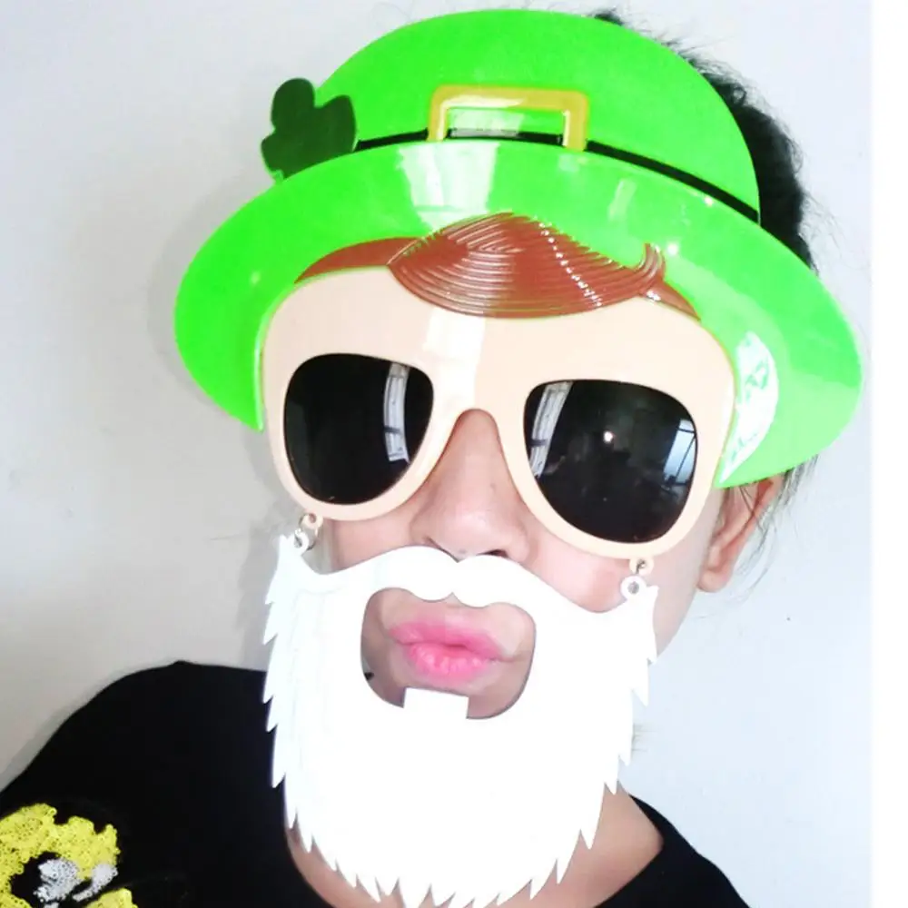 Очки для вечеринки в Ирландском стиле счастливый смешной День Святого Патрика