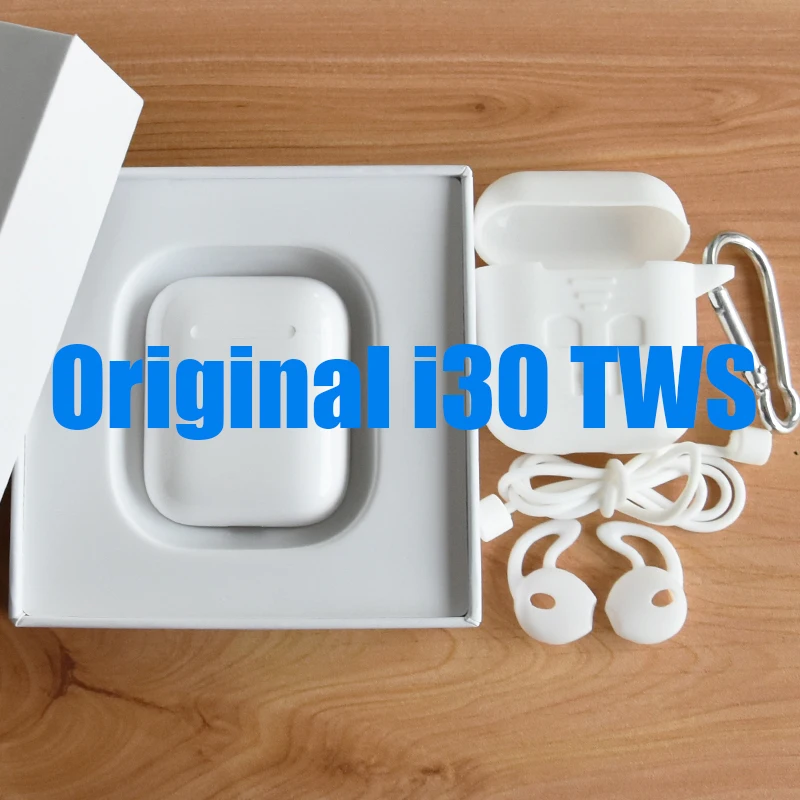 Оригинальные i30 TWS 1:1 беспроводные наушники Bluetooth HIFI Звук сенсорный контроль