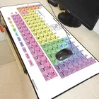 Mairuige пользовательский высокоскоростной Периодическая таблица элементов винтажный стильный большой коврик для мыши игровой прямоугольный блокирующий край коврик для мыши