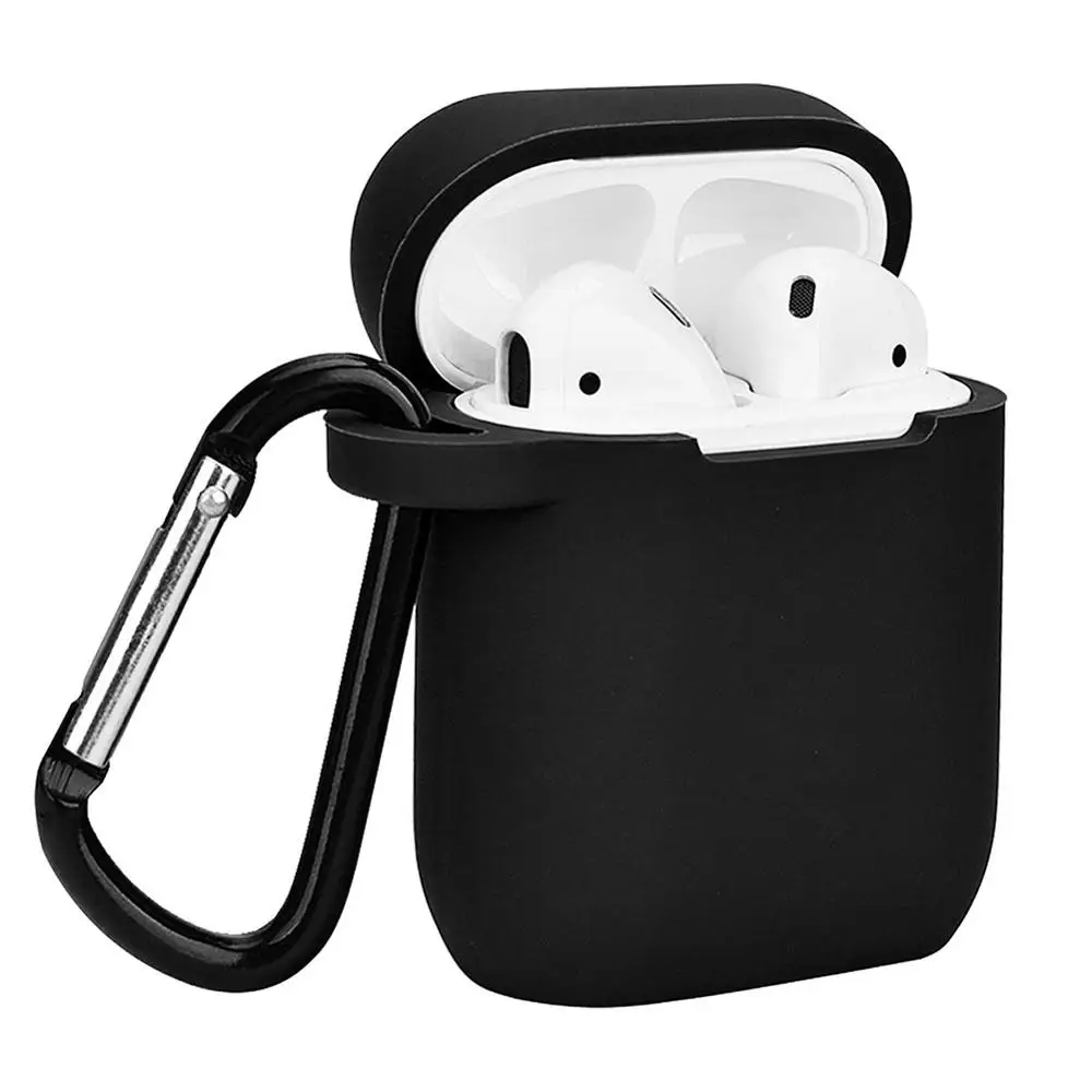 Мягкий силиконовый чехол Mini для Apple Airpods защитный зарядки наушников Air