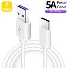 USB-C 5A супербыстрый зарядный кабель для MOTOLORA g60 edge 20 fusion Razr G30 Moto g40 E7power oppo A53 A54 RENO 6 4 PRO A33 A74