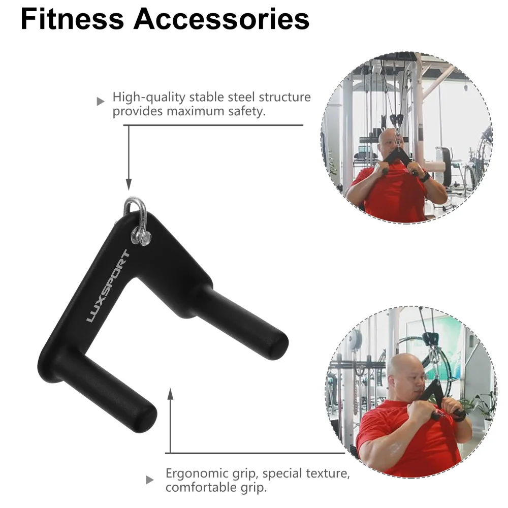 

Steel Down Bar Gym Muscle Tension Rod Back Tension Lever Firness Supply
