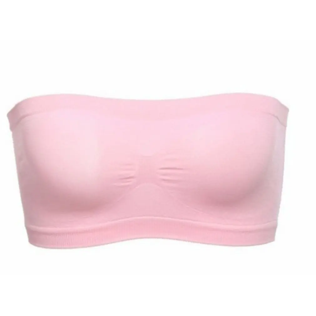 

Women Tube Top Bra Breathable Seamless Strapless Bras Women High Elastic Wrapped Chest Tube Top Strapless Top Women Underwear