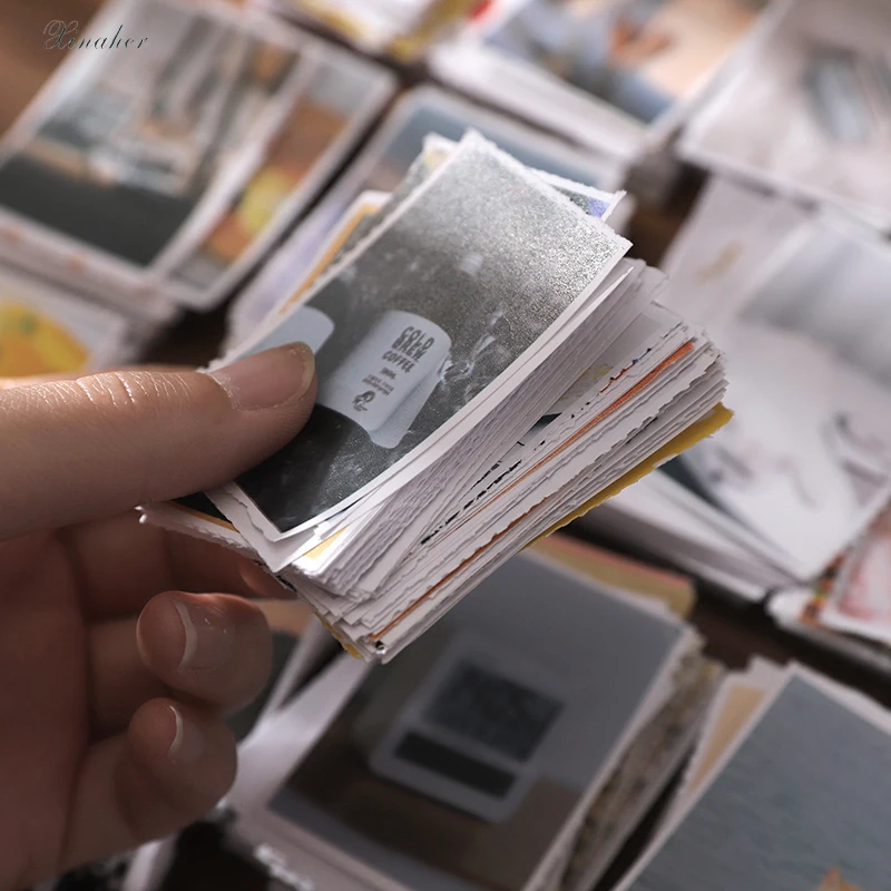 Ежедневная серия на одной странице мини-журнал из материала дневник планировщик