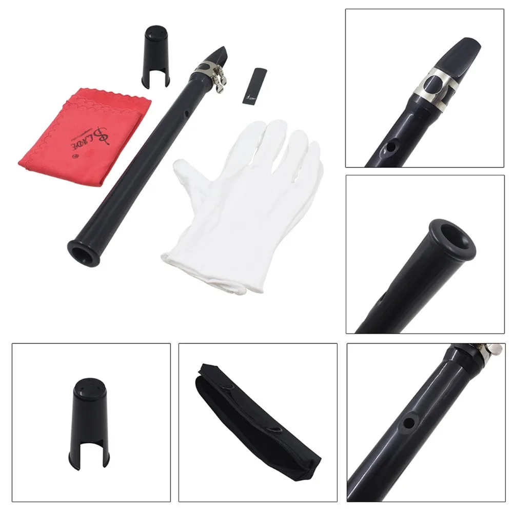 

SLADE 1Pc Mini Saxophone Pocket Saxophone Sax Portable Little Saxophone With Carrying Bag Woodwind Instrument