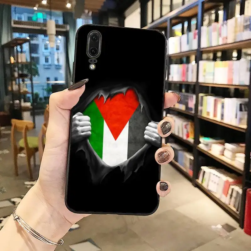 

Free palestine flag Phone Case For Huawei honor Mate P 10 20 30 40 Pro 10i 9 10 20 8 x Lite