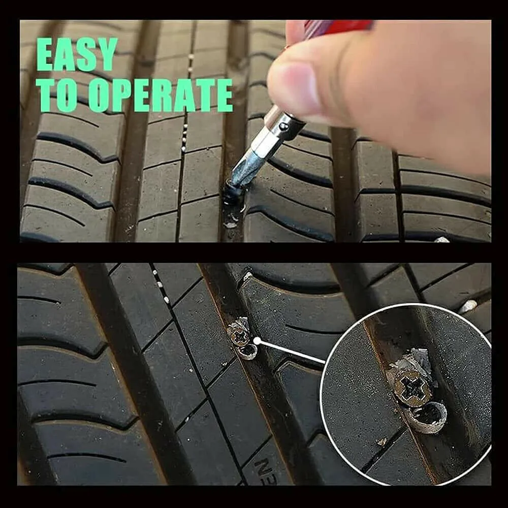 

20pcs Car Vacuum Tire Rubber Repair Nails Universal Tubeless Tire Puncture Quick Repair Membrane Nail Tool Parts