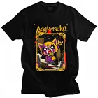 Забавный агрессивной Retsuko футболка с рисунком Человека-паука японского аниме Манга Aggretsuko с принтом хлопковые футболки футболка классического кроя Мерч