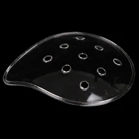 1pcs plastic clear plastic eye care eye tool with 9 holes needed after surgery health care tools