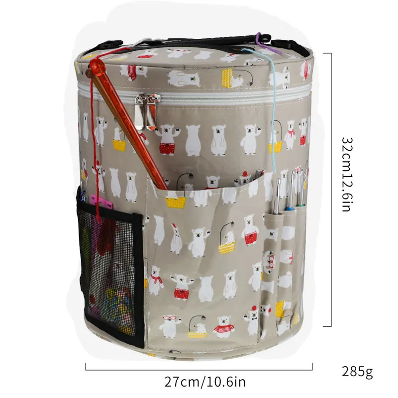 Набор крючков для вязания пустая сумка хранения пряжи инструменты изготовления