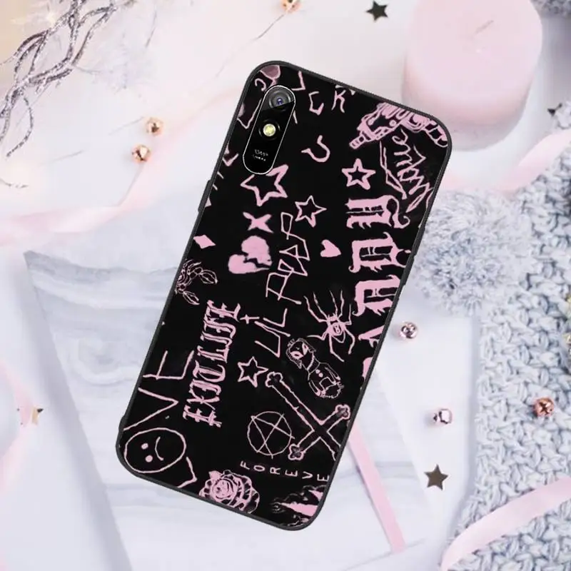 

Lil Peep rap singer Phone Case For Xiaomi Mi Redmi Note 7 8 9 pro 8T 9T 9S 9A 10 Lite pro