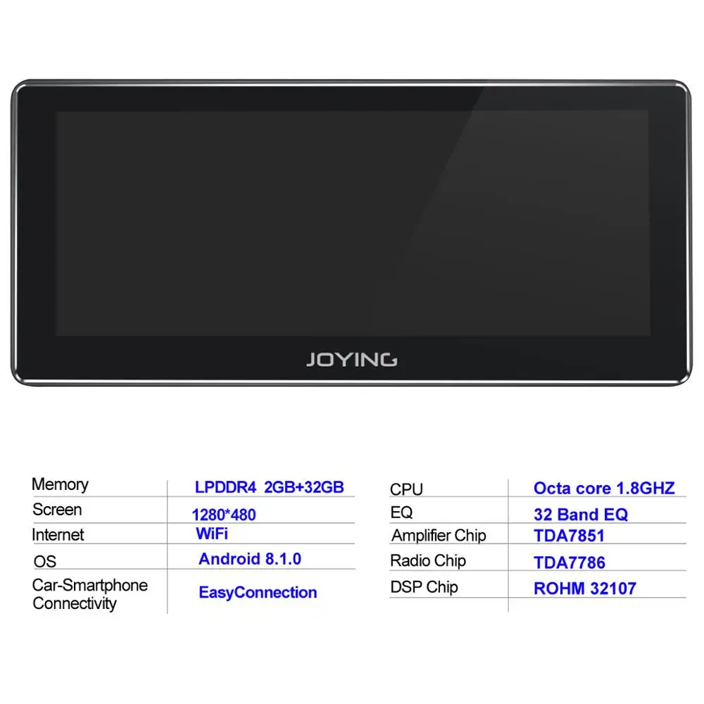 8 дюймов Универсальный один Din Android радио головное устройство GPS Carplay Зеркало