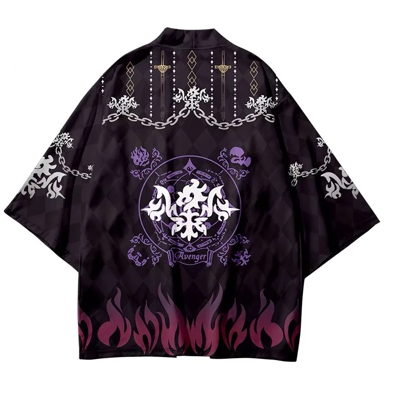 

New Game Fate Stay Night Altria Pendragon Cosplay Costumes Kimono Cardigan Jacket Haori Adult Kids Yukata Cloak Pajamas Bathrobe