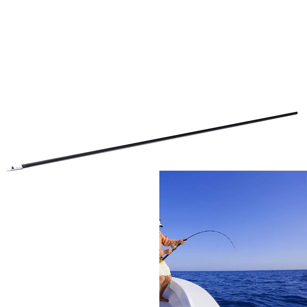 

58cm 3intervals Solid and hollow carbon long rod Accessories Fishing rod tips