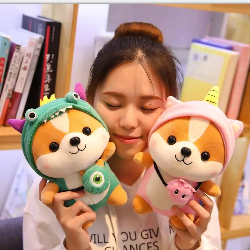 Дропшиппинг Шиба-ину Детская собака косплей забавное Мягкое Животное кукла