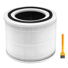 Core 300 Air Filters True HEPA Filter Replacement for LEVOIT Core 300 Air Purifiers Core 300-RF 1 Pack