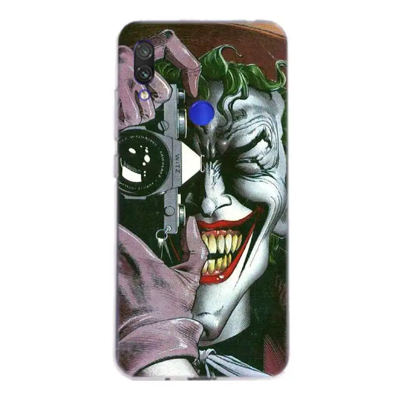 Бэтмен Джокер уход за кожей лица Темный рыцарь мягкий резиновый чехол для