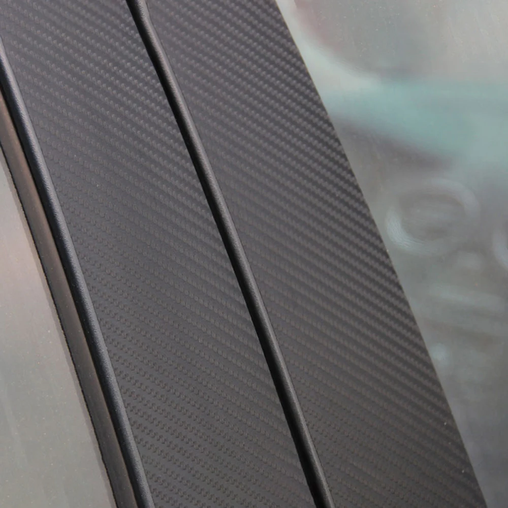 Автомобильная оконная рама ABC защитная пленка из углеродного волокна Стайлинг