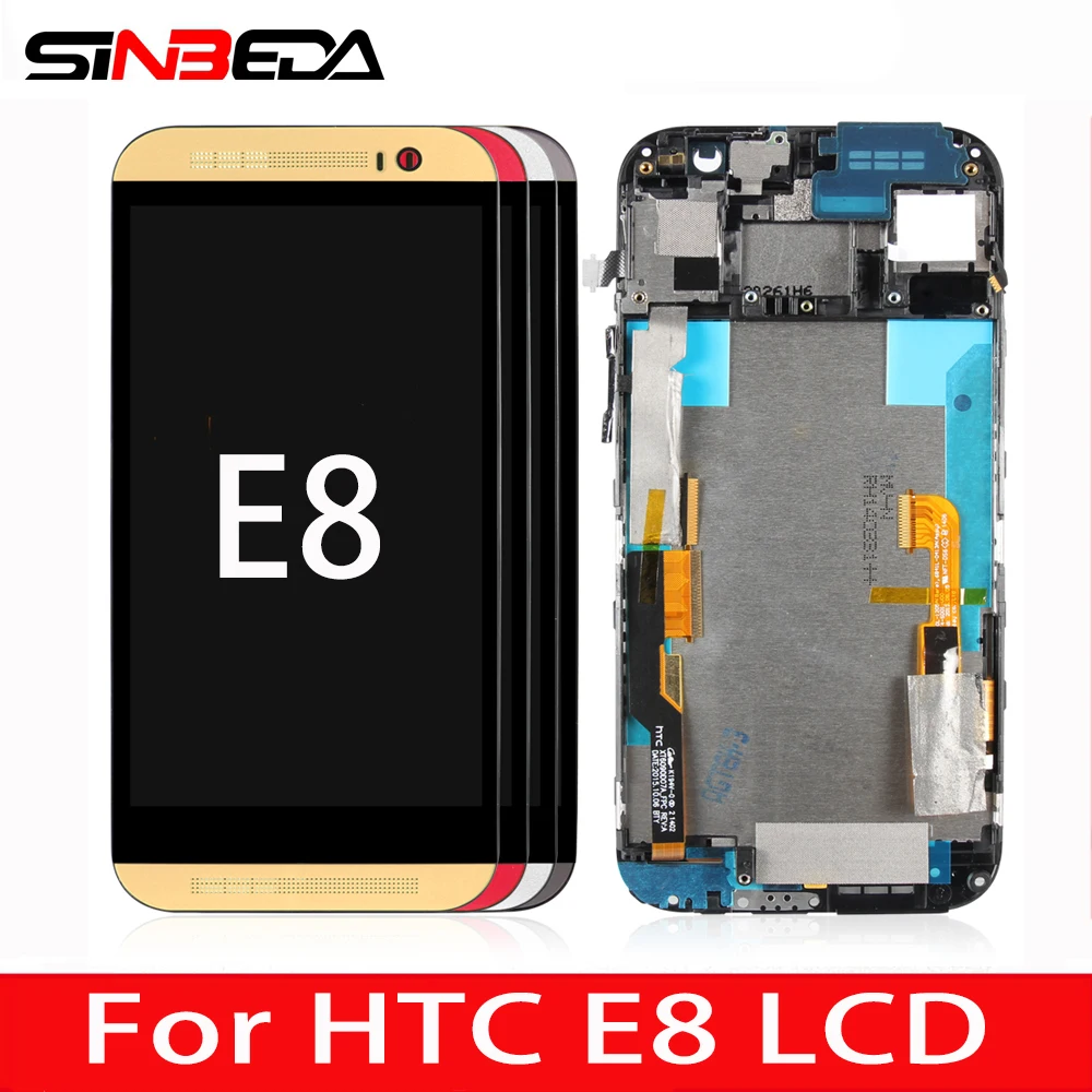 Оригинальный 5 &quotLCD для HTC One E8 LCD дисплей кодирующий преобразователь сенсорного