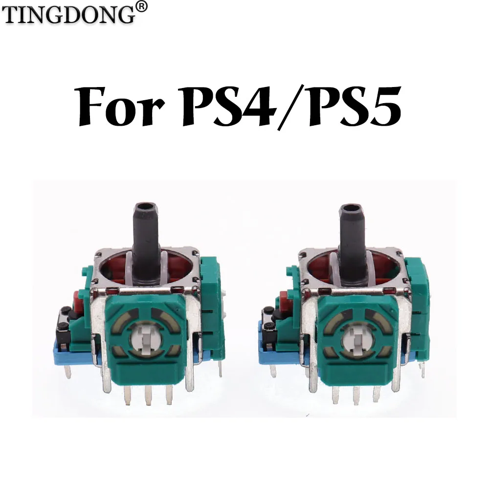 

2pcs 3D Analog Joystick Grip stick repair parts Sensor Module Potentiometer For Sony PS5 PS4 Pro Controller Gamepad
