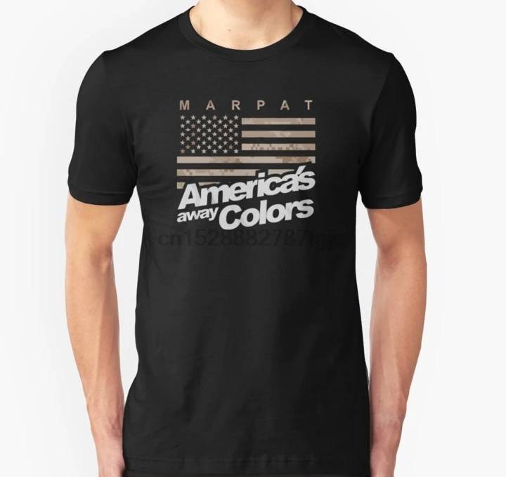 Мужская футболка с коротким рукавом Marpat American Away Coller женская футболка|Мужские