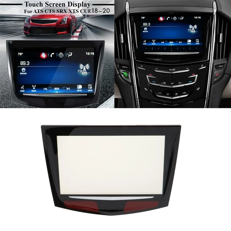 

TOP -New Touch-Screen Panel Glass Digitizer for Cadillac ATS CTS SRX XTS CUE TouchSense 2018-2020
