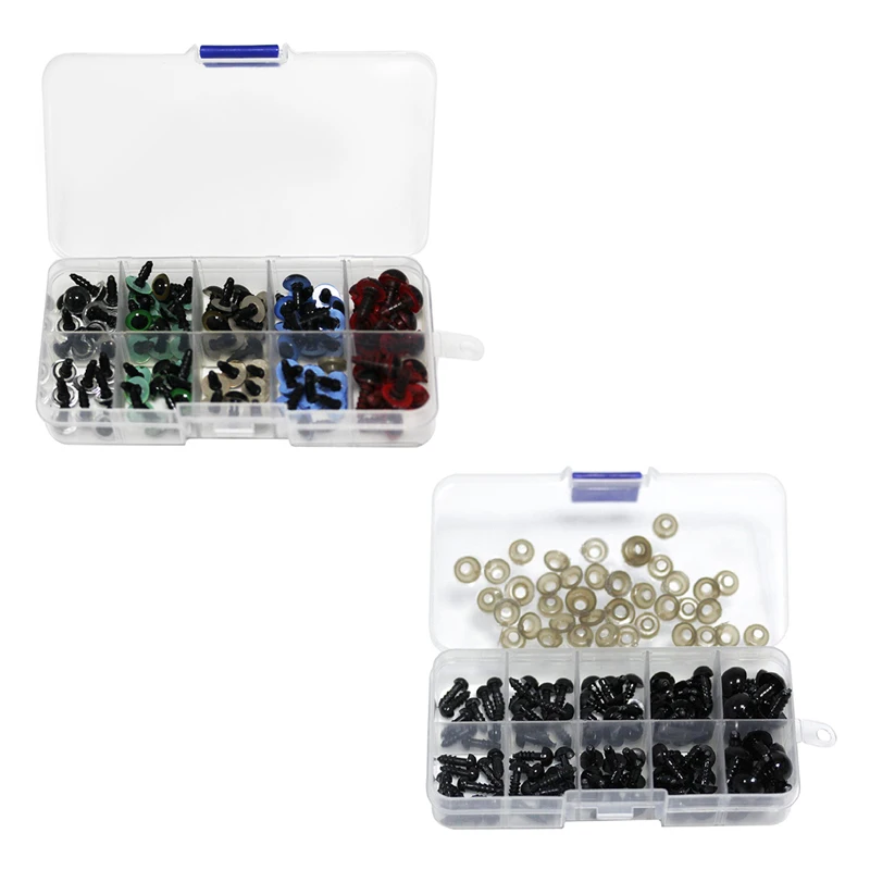 100X Пластик Безопасность для а так же кукла Мишка Тедди животных искусству