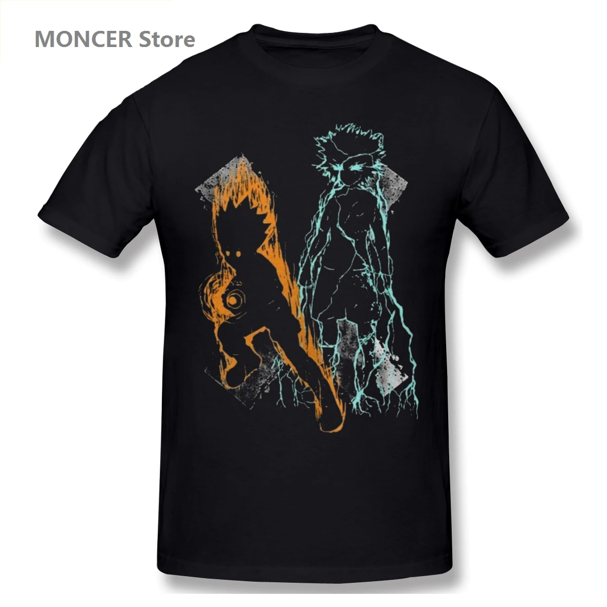 

Ready To Fight Hunter X Hunter Killua T Shirt Men/WoMen T-shirt Short Sleeve Graphics Tshirt Brands Tee Tops
