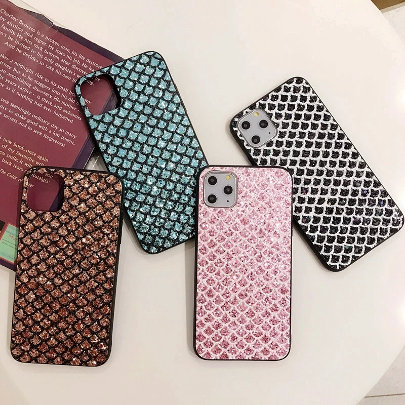 Блестящий Алмазный матовый Мягкий Силиконовый ТПУ чехол для телефона iPhone 6 6s 7 8 Plus