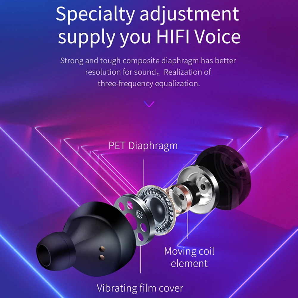 Беспроводные водонепроницаемые наушники-вкладыши TWS A6 Bluetooth 2 4 48-5 0 ГГц 1 шт. |