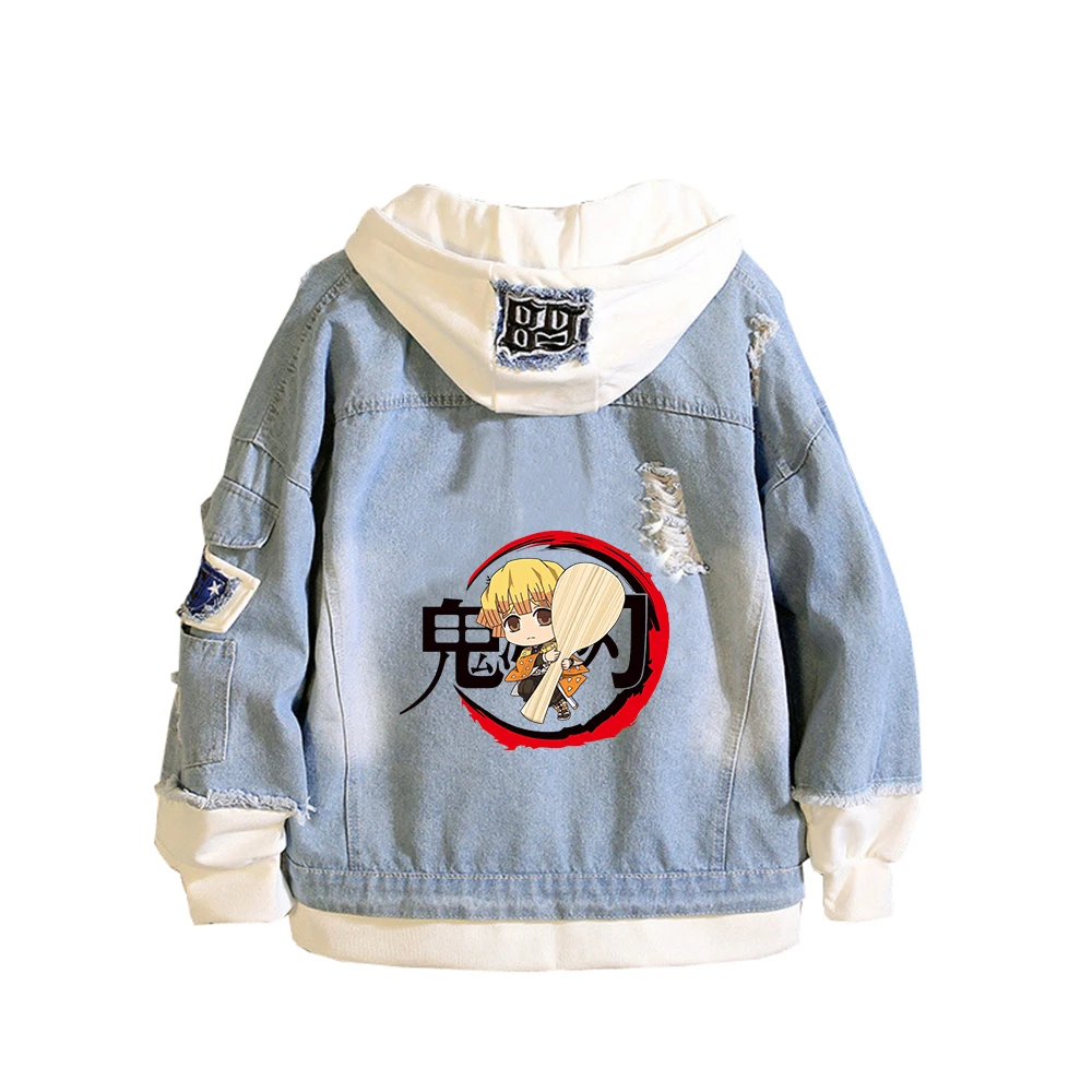 Толстовка унисекс для мужчин и женщин свитшот с аниме рассекающим демонов куртка