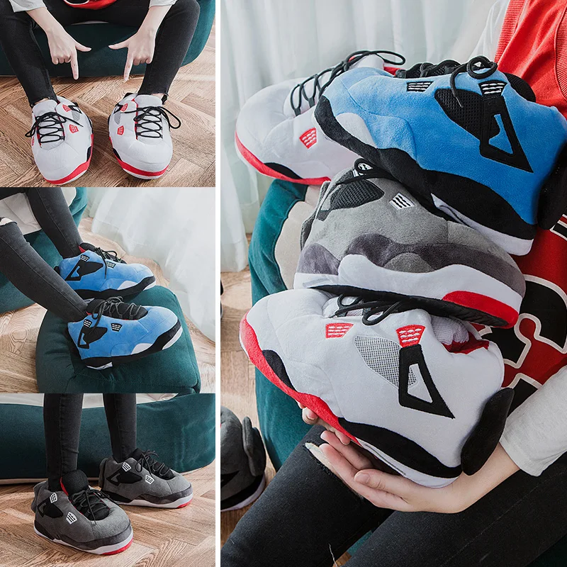 Зимние теплые тапочки милые женские домашние унисекс один размер кроссовки