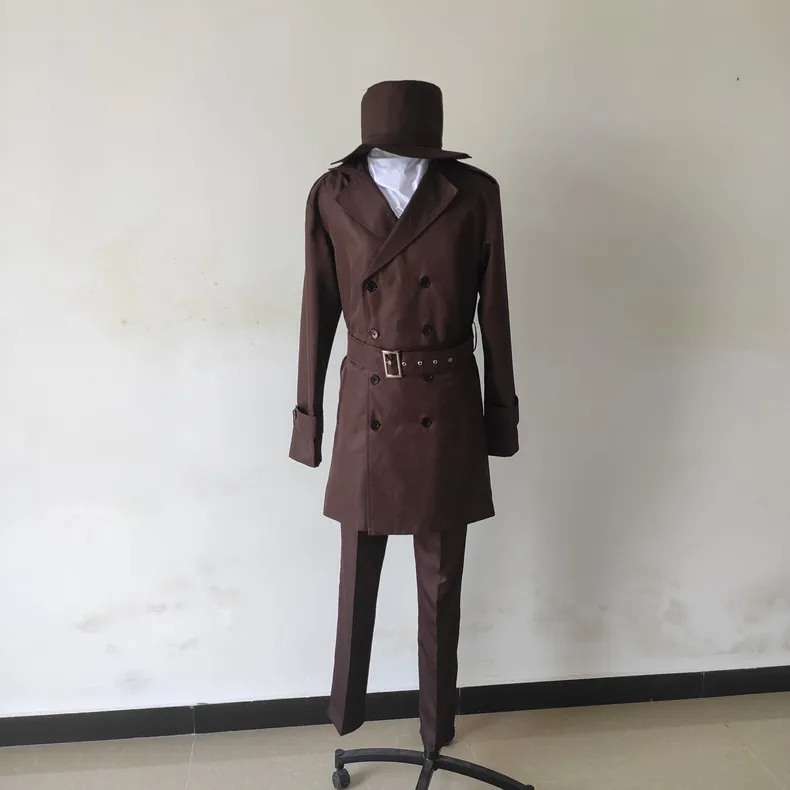 Cosplaydiy часы Rorschach косплей костюм одежда для Хэллоуина индивидуальный пошив