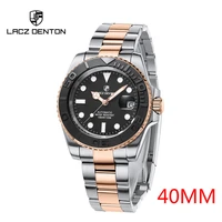 2020 new top brand lacz denton mens mechanical watches sports men diving watches sapphire glass stainless steel waterproof watch