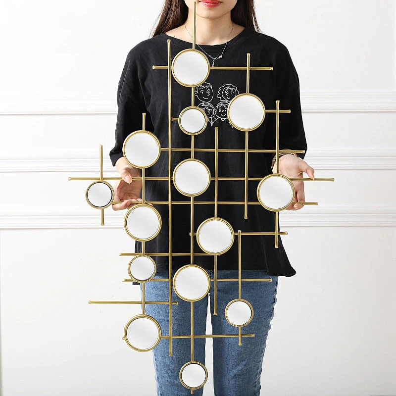 Современное освещение искусственное декоративное зеркало настенное украшение