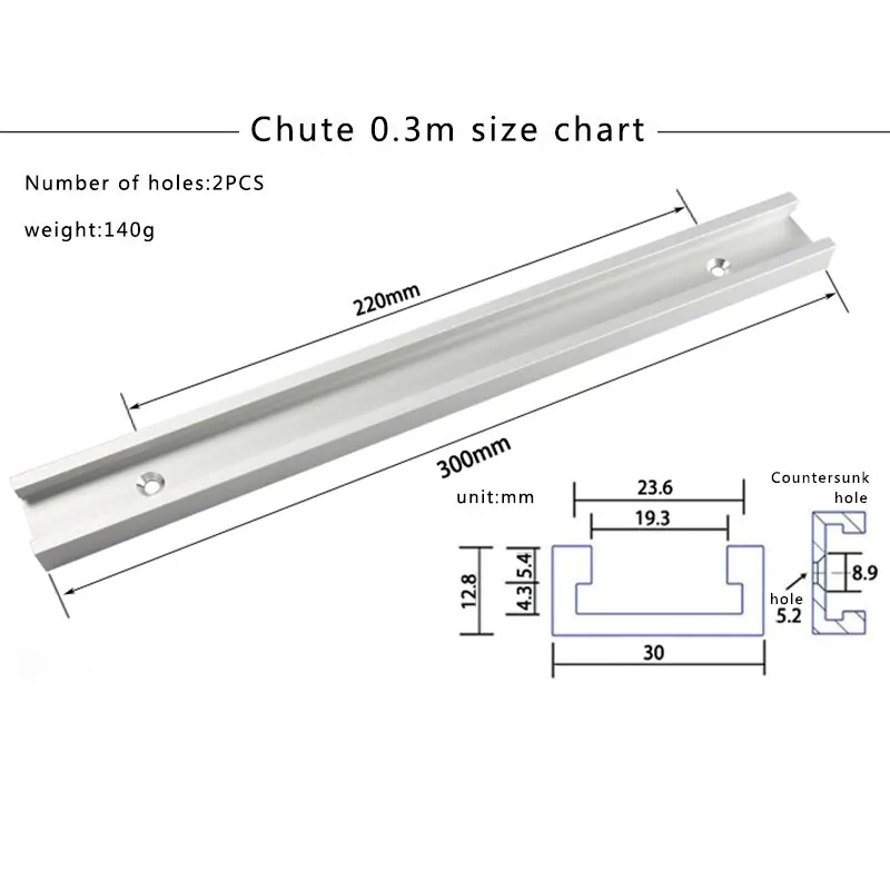 Тормозная направляющая тормозная Т образное отверстие для деревообработки