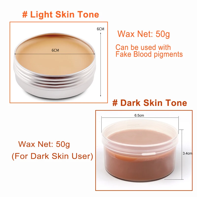 50 г искусственный воск для носа профессиональный моделирующий пульт Хэллоуина